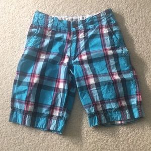 Aeropostale Men’s Plaid Shorts Size 28